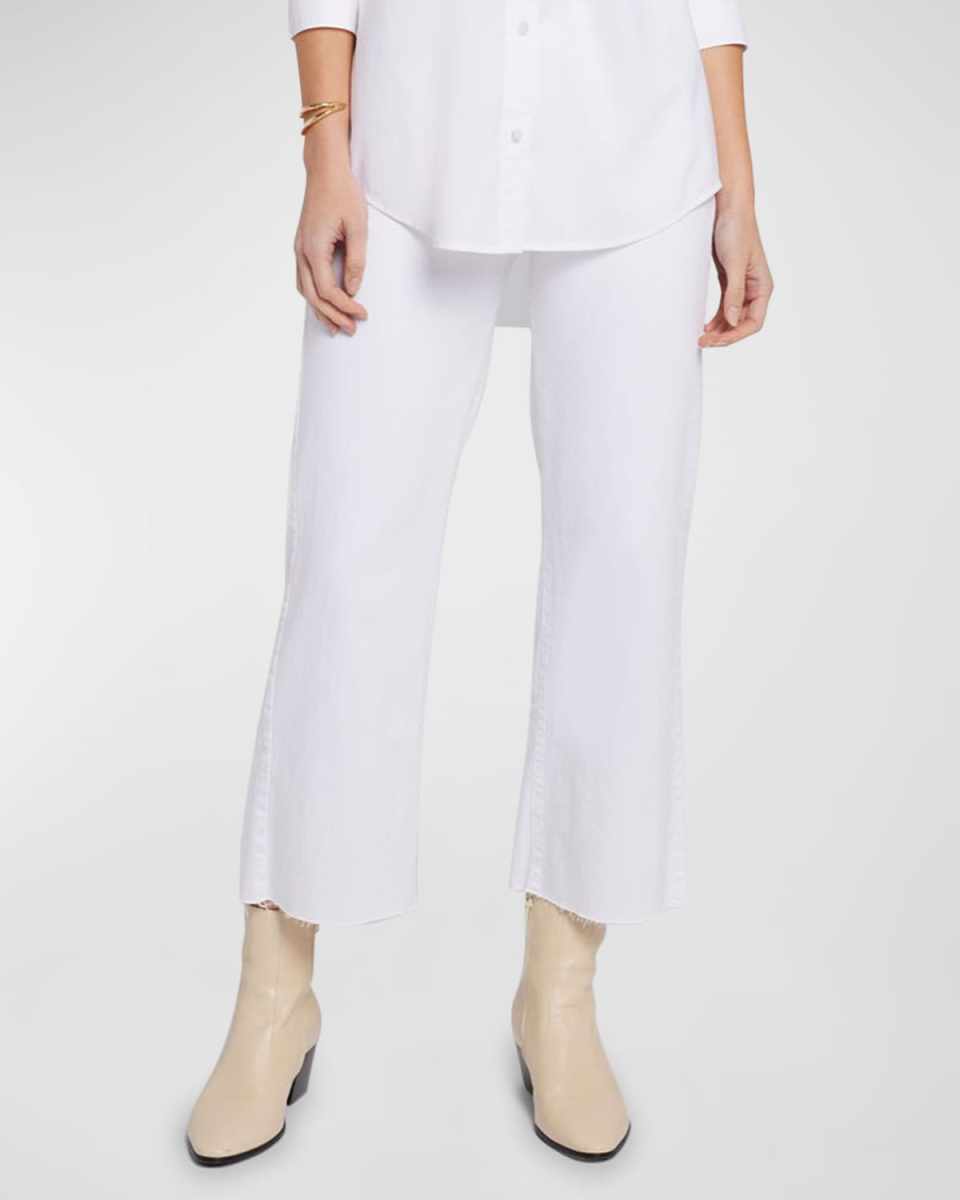 Cropped Alexa Jeans with Raw Hem